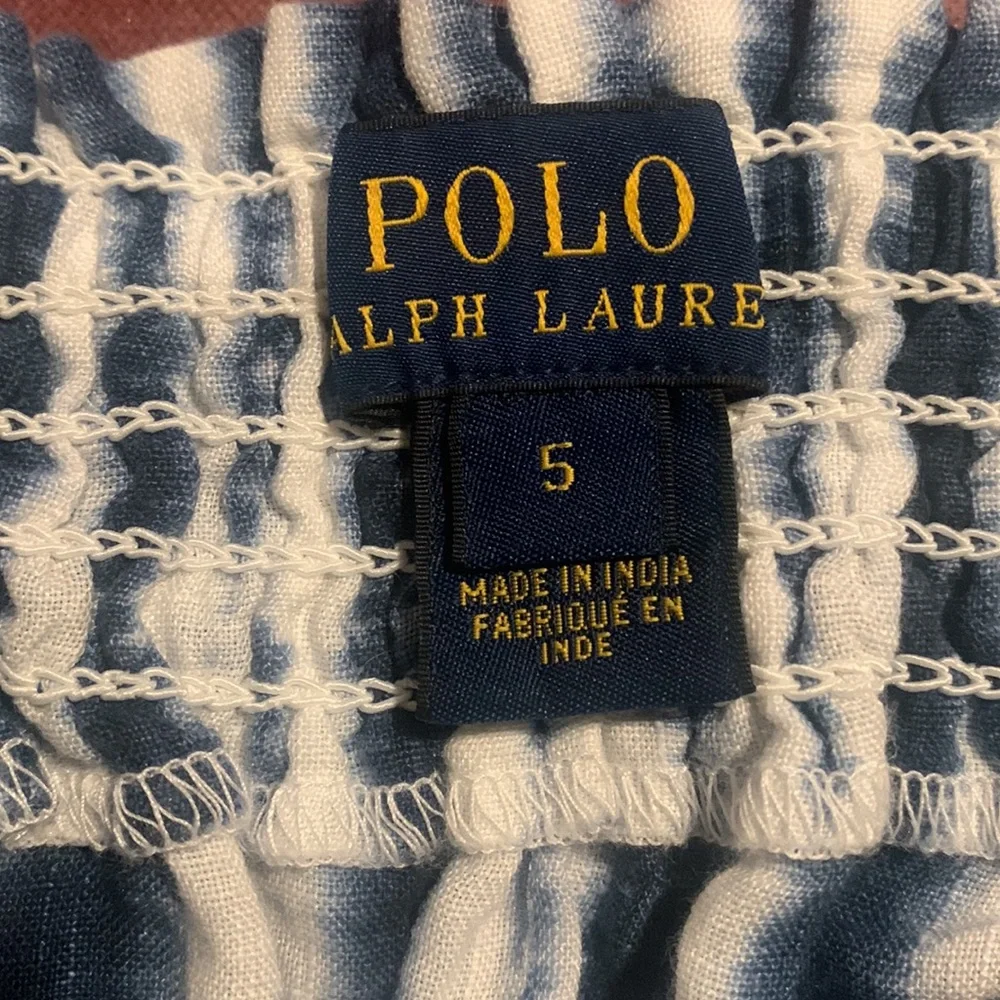 Polo Ralph Lauren size 5 girls tie dye gauzey top